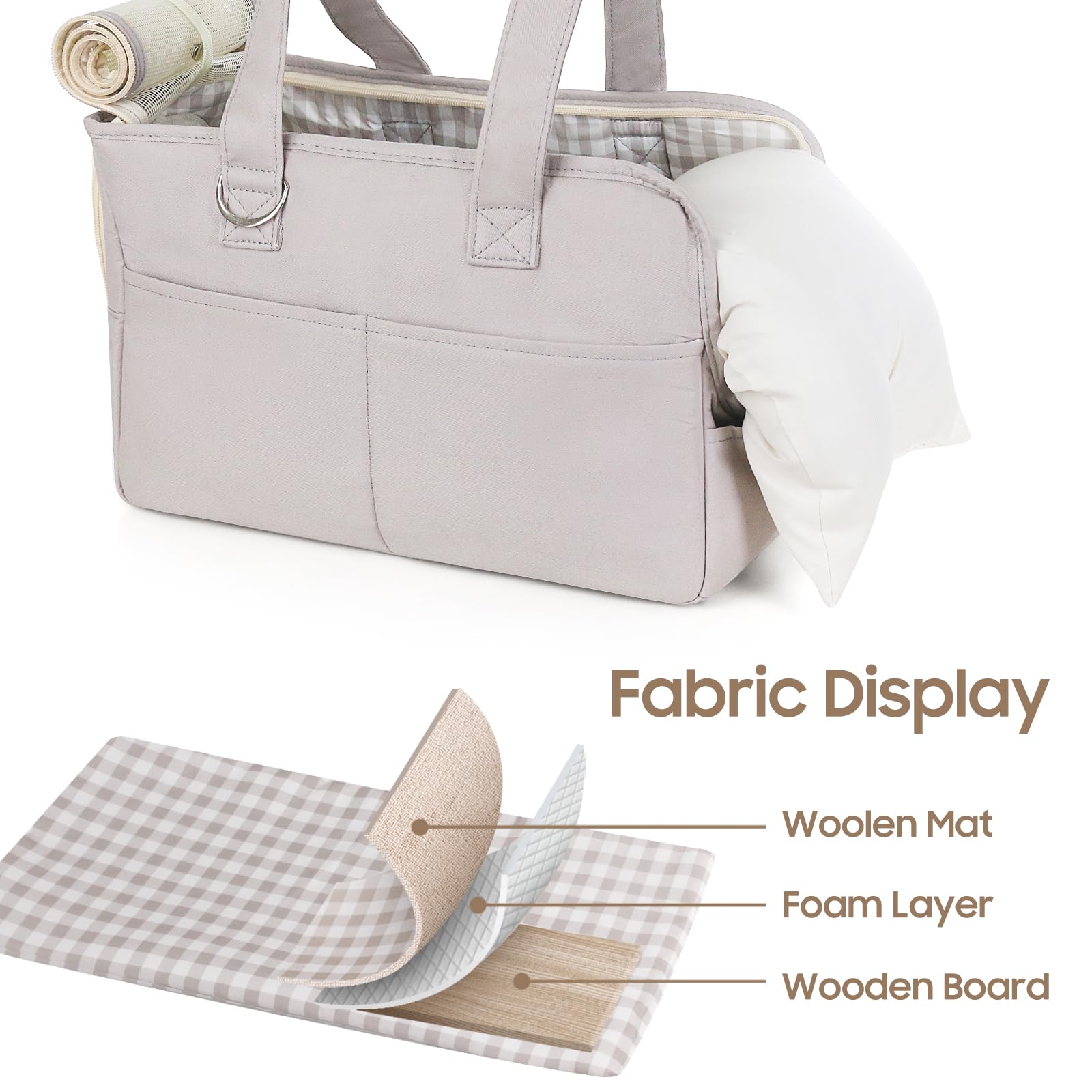 JourCraf Portador de bolso para perros – seis bolsillos exteriores para golosinas y accesorios.