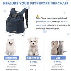 JourCraf Mochila Portador Frontal para Perro, ajuste ergonómico para hombros sin esfuerzo