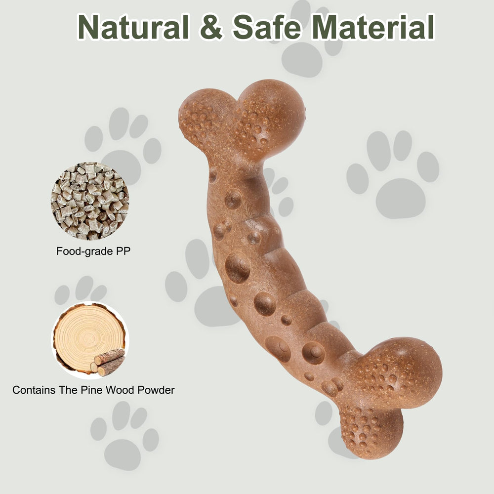 JoviQ juguete masticable para perros: diseño ergonómico para agarre cómodo.