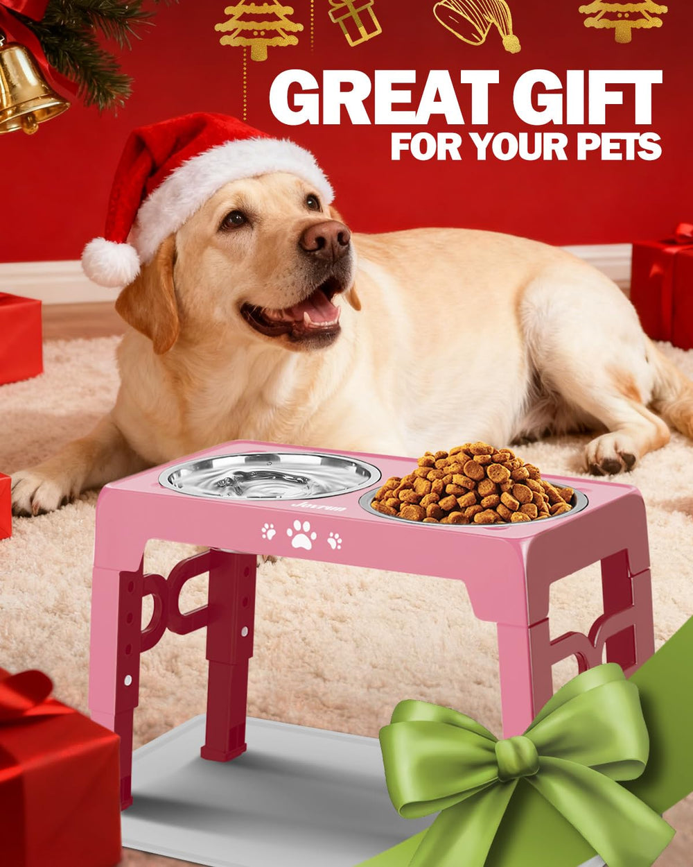 Regalo ideal Jovrun para perros en crecimiento y mayor comodidad.