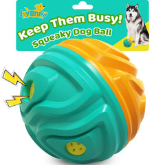 JoyBruko: bola para perros con chirriante ruido que atrae y entretiene.