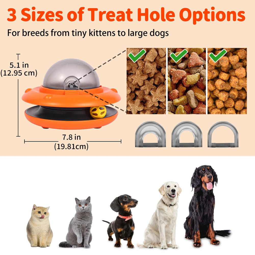 JoyBruko juguete cognitivo para gatos y perros, ideal para estimulación mental.