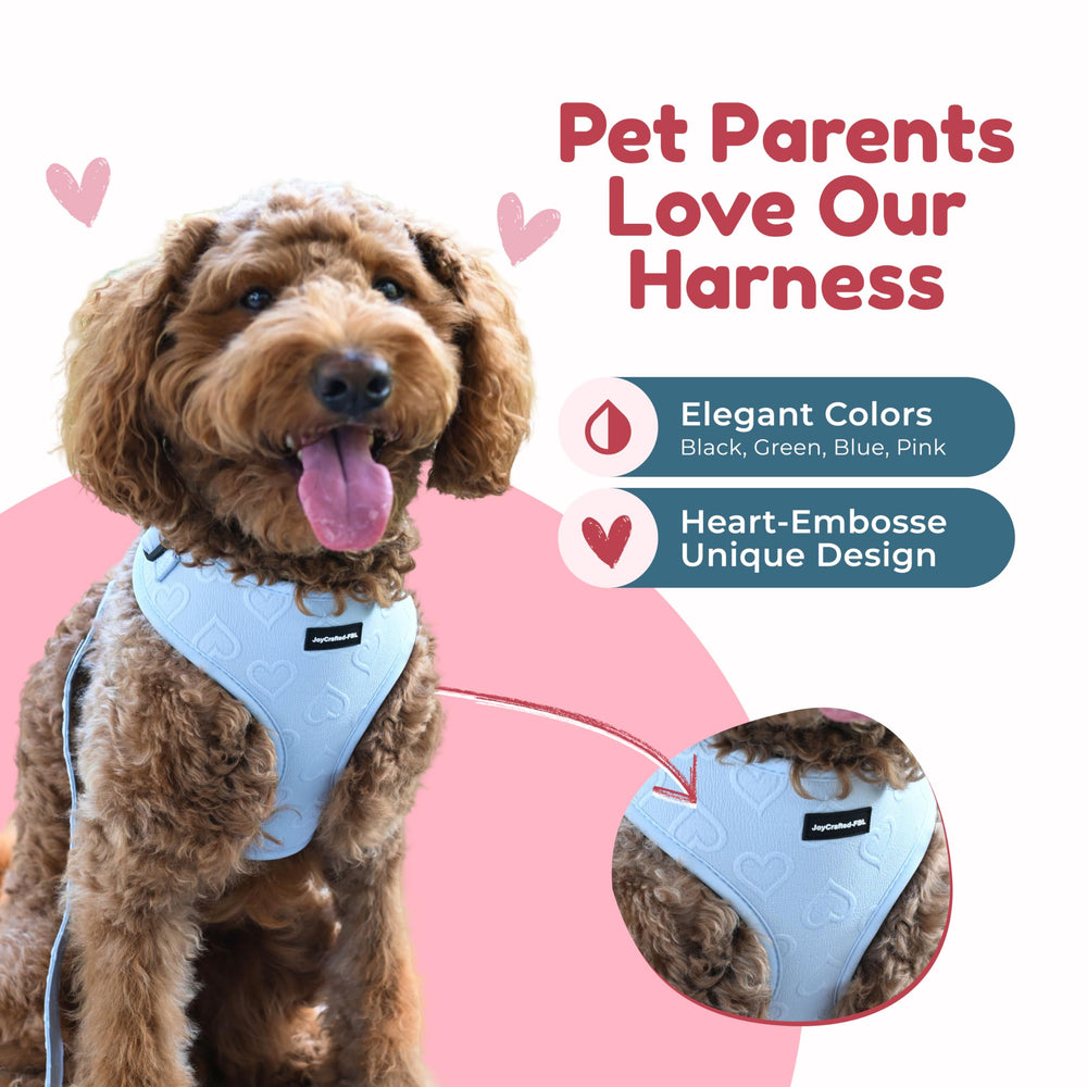 JoyCrafted-FBL arnés ajustable para perros pequeños y medianos.