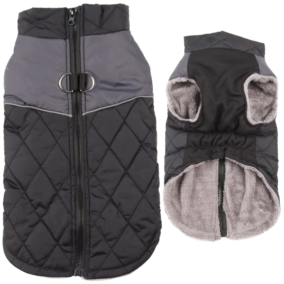 JoyDaog abrigo de forro polar para perro pequeño, interior suave y cálido