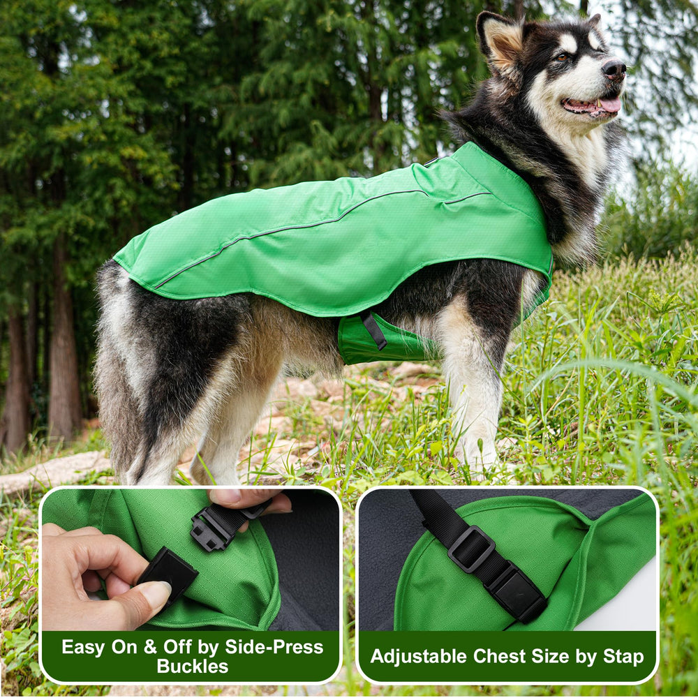 JoyDaog chaqueta resistente al viento para días ventosos.