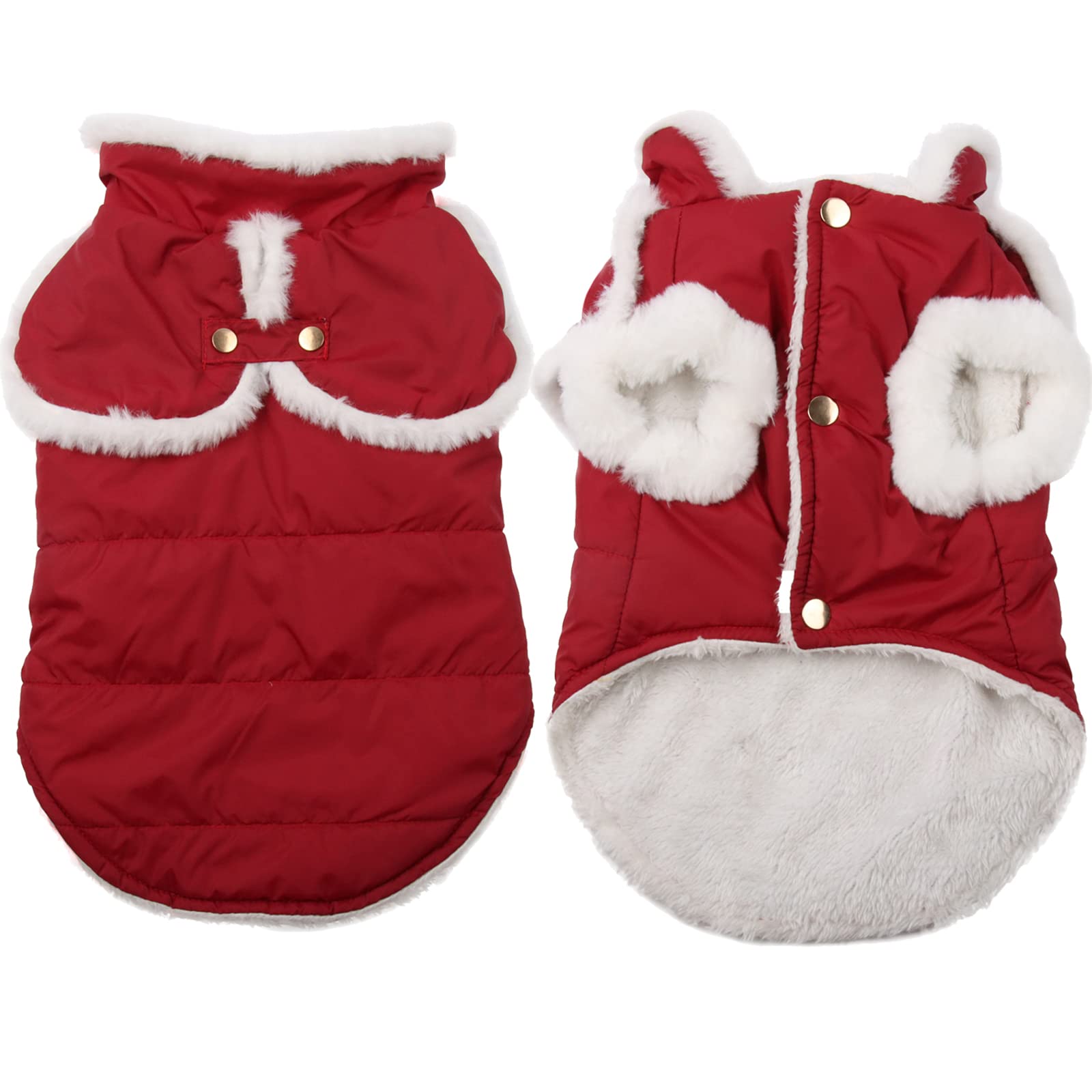 Chaqueta JoyDaog para perro con diseño chal, ideal para paseos en frío