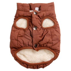 JoyDaog chaqueta para perro, vista frontal, abrigo cálido para paseos invernales