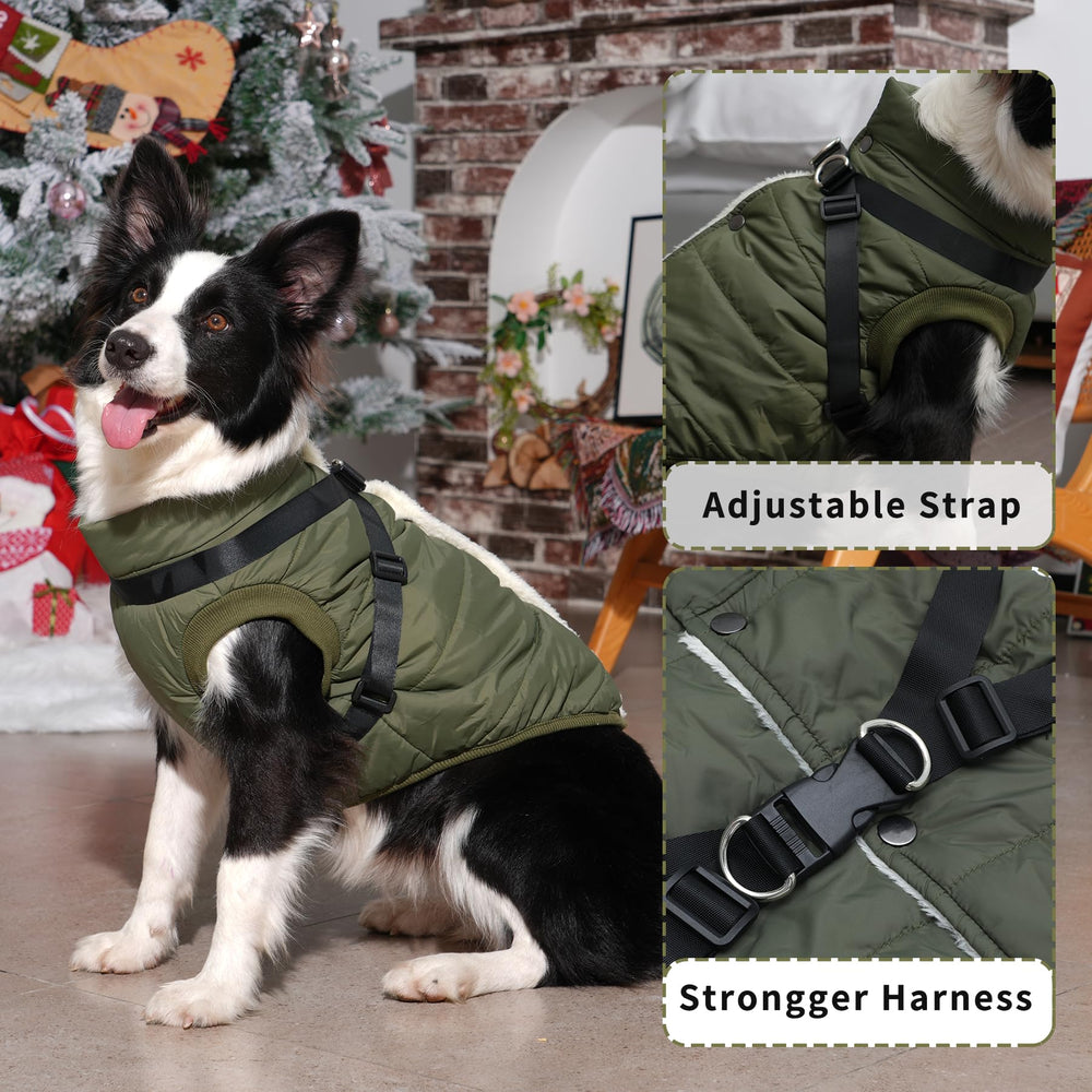JoyDaog chaqueta con forro de vellón cálido, ideal para inviernos fríos.