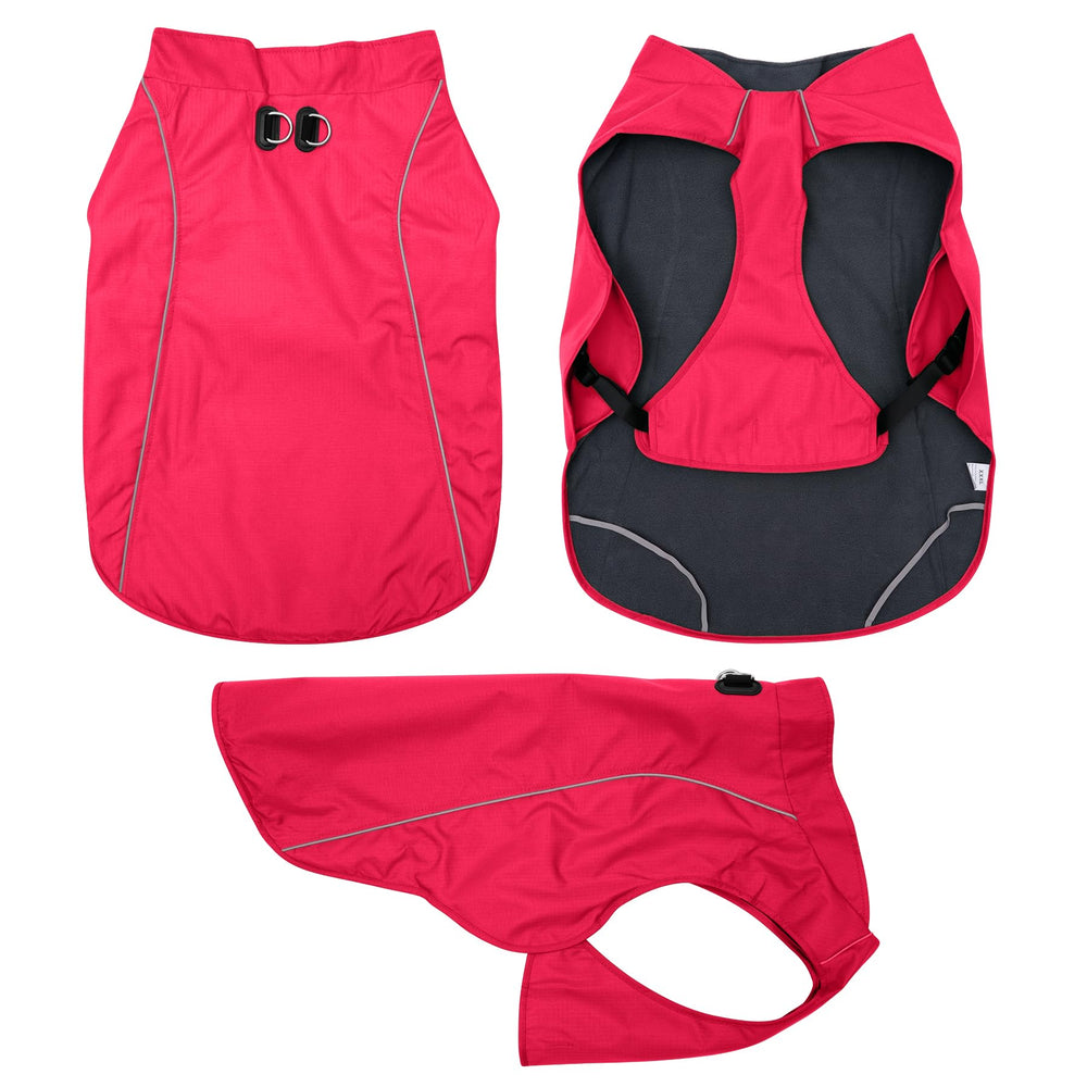 Disponible en rojo intenso para mayor visibilidad