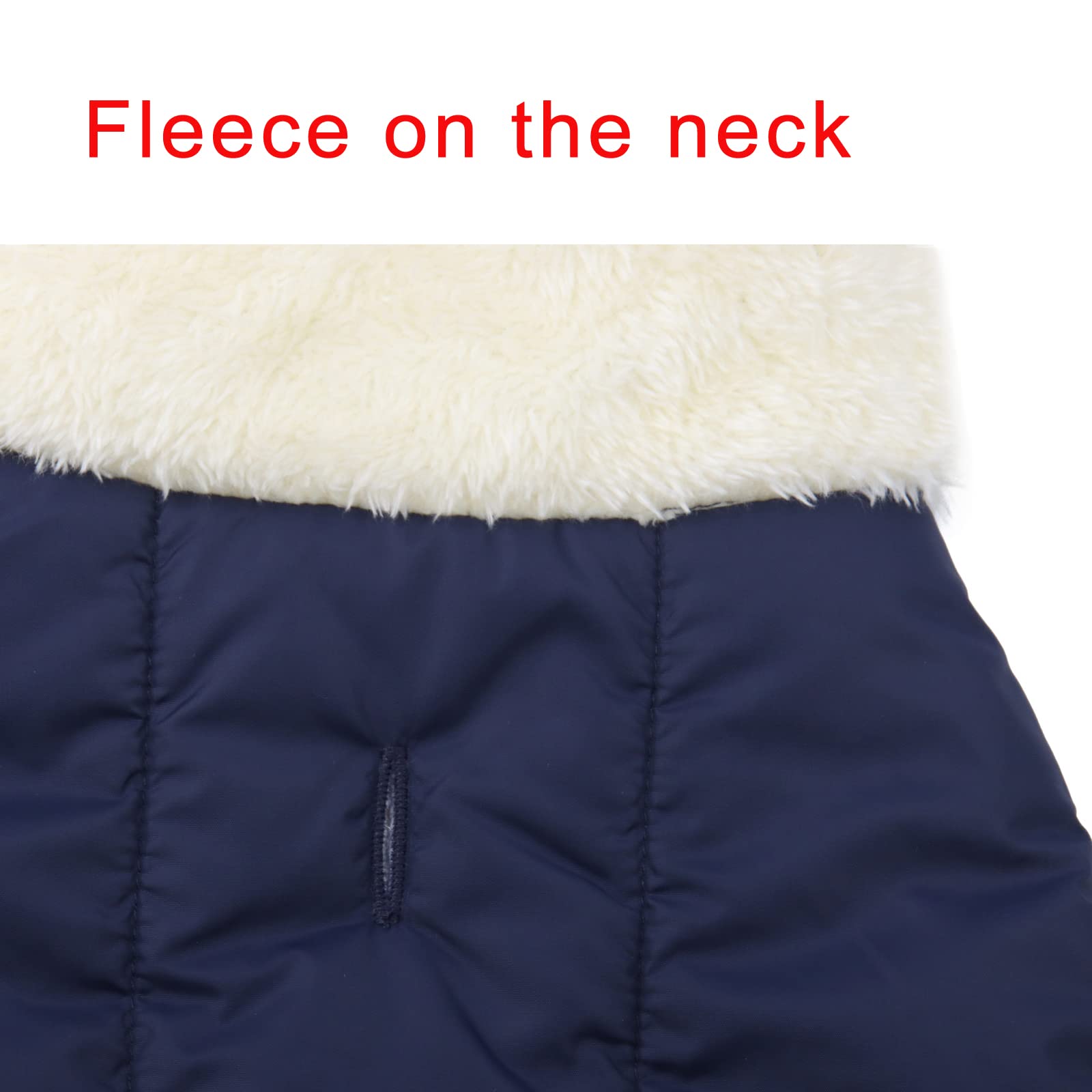 JoyDaog chaqueta para perro, costuras reforzadas para mayor durabilidad.