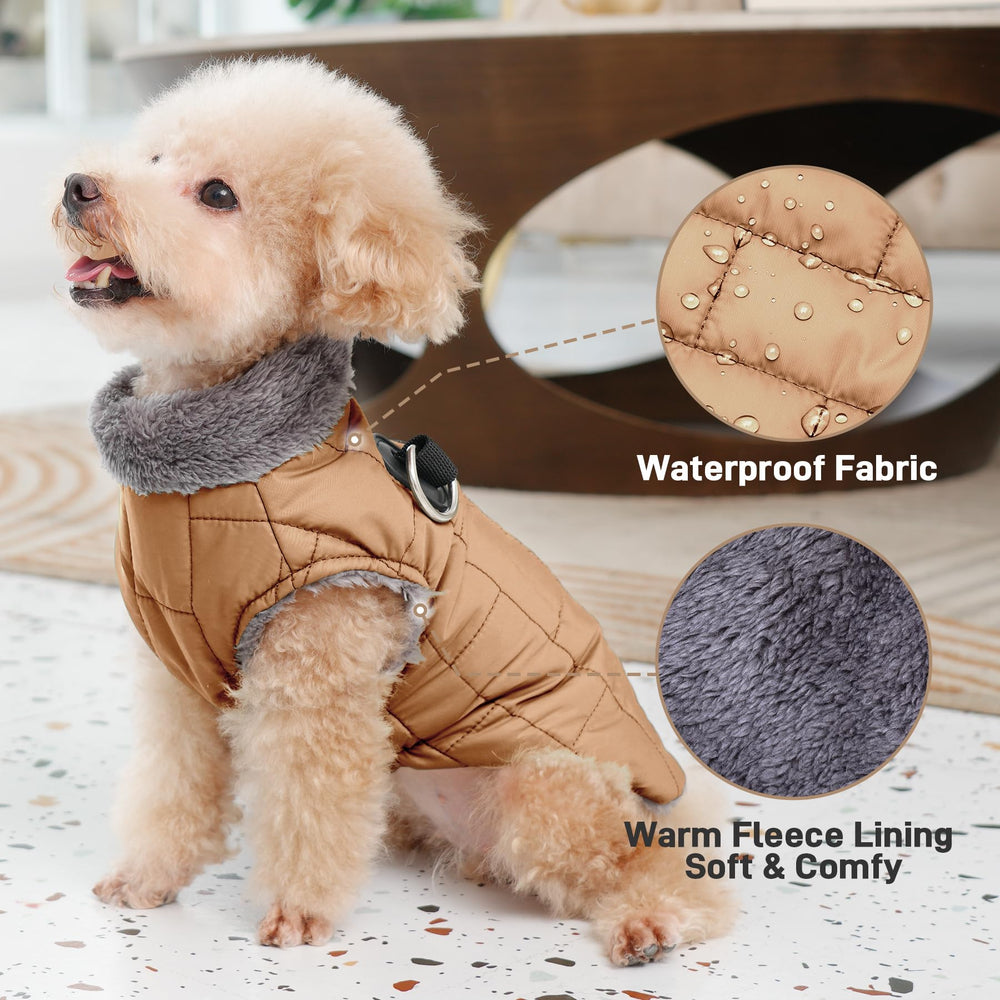 JoyDaog chubasquero con forro polar suave, cómodo y cálido en climas fríos.
