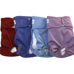 JoyDaog pañales para perra XXL con ajuste de cintura cómodo para uso diario.