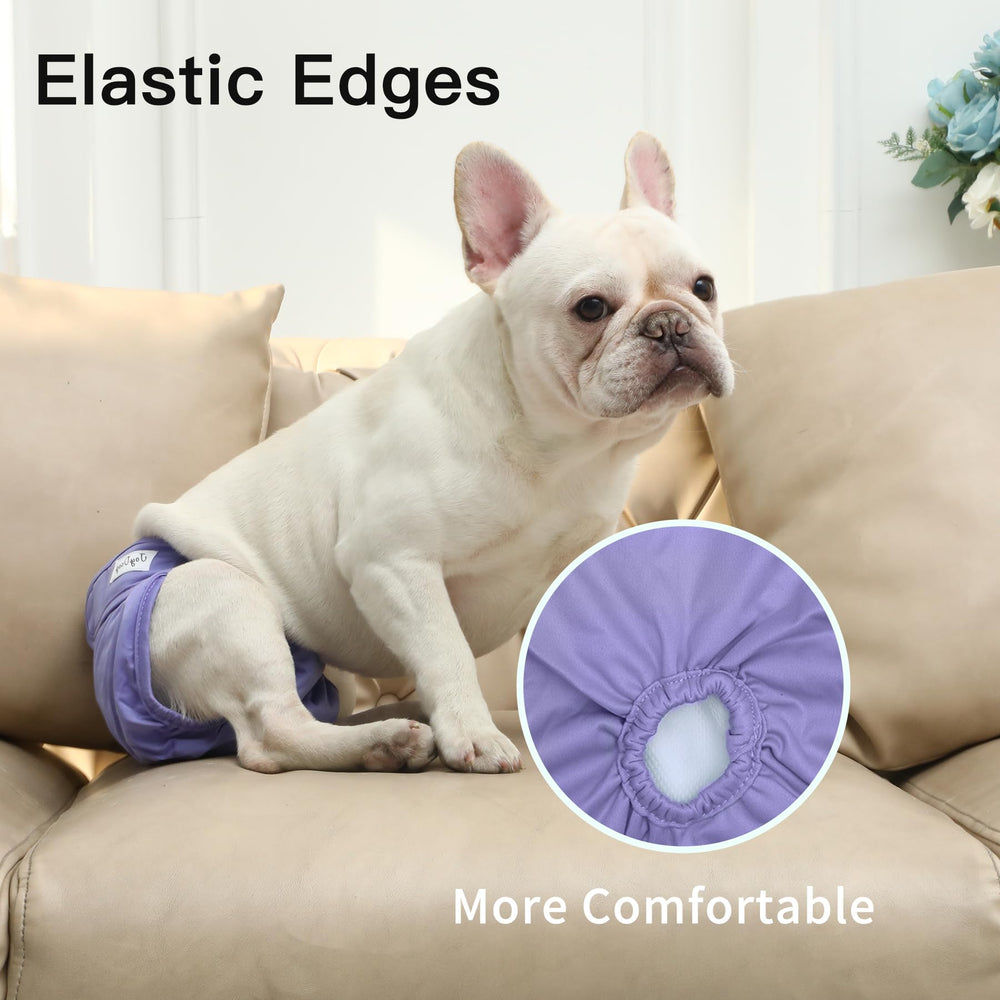 JoyDaog pañales para perro medio durables y reutilizables para ahorro