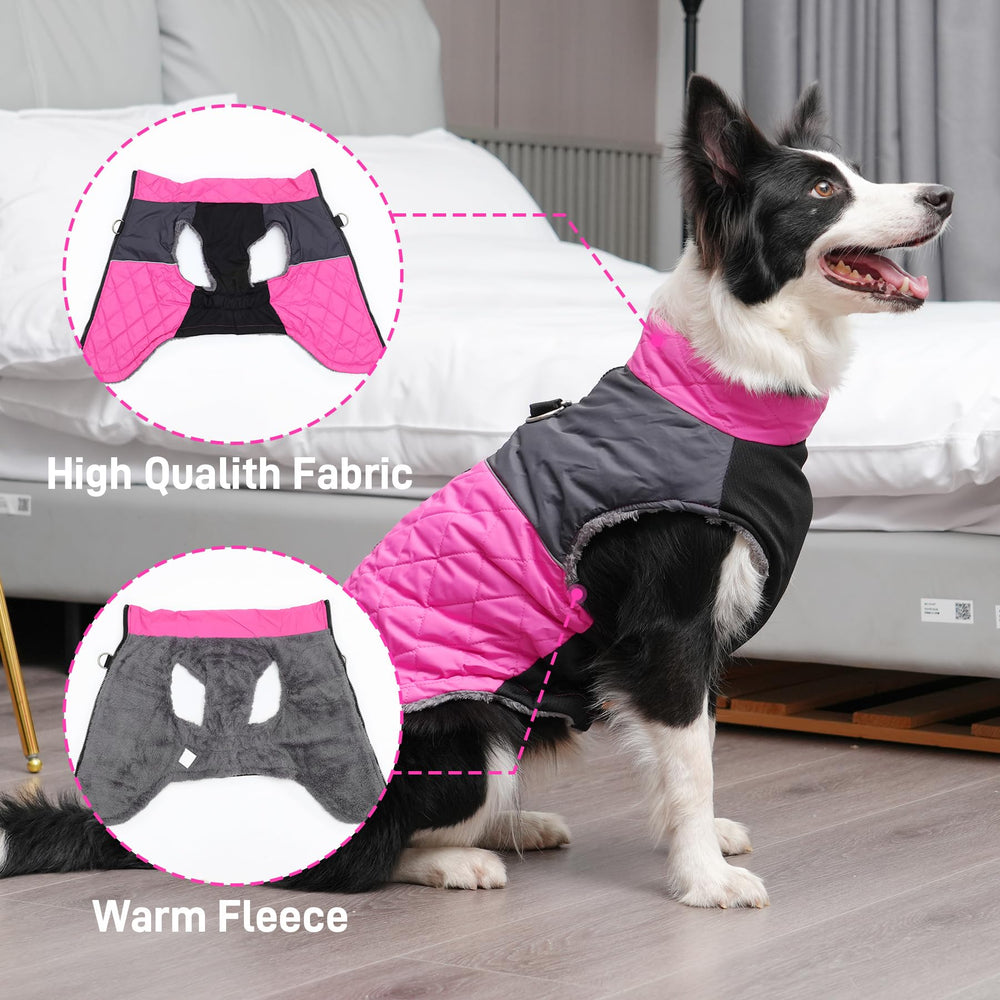 JoyDaog tejido impermeable rosa para lluvia ligera