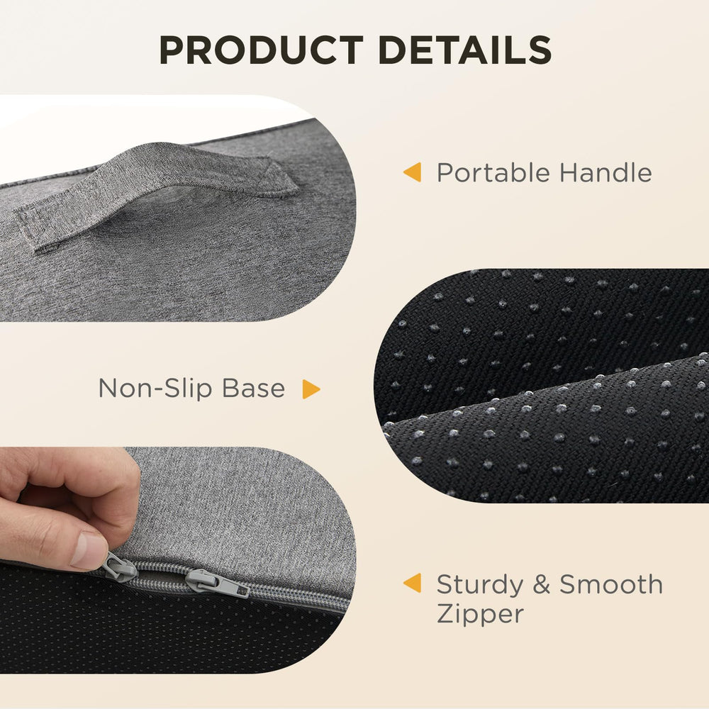 Joydeco escaleras para perro, funda removible, fácil lavado para higiene.