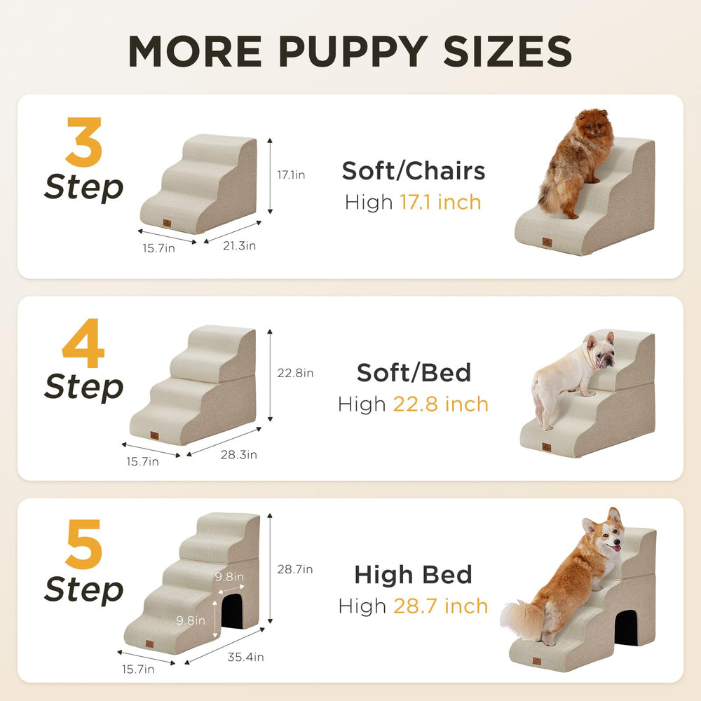 Montaje sencillo de las escaleras Joydeco para perro
