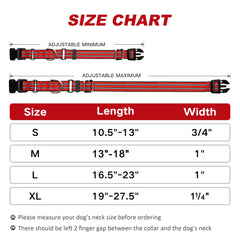 Collar ajustable Joyeeiioo para perros pequeños a grandes durante paseos diarios.