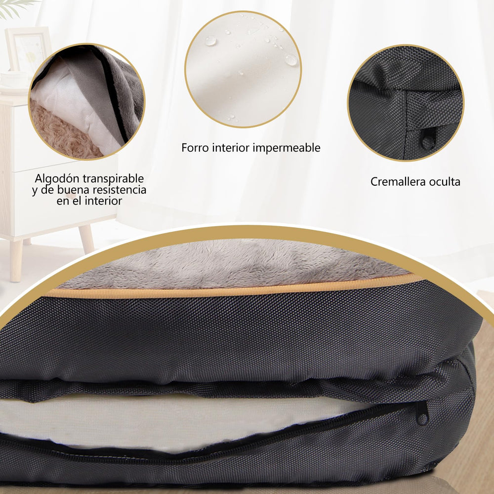 JOYELF cama para perros con cierre oculto y diseño limpio.
