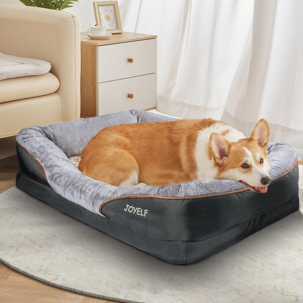 JOYELF cama para perros con juguete chirriante incluido como regalo.