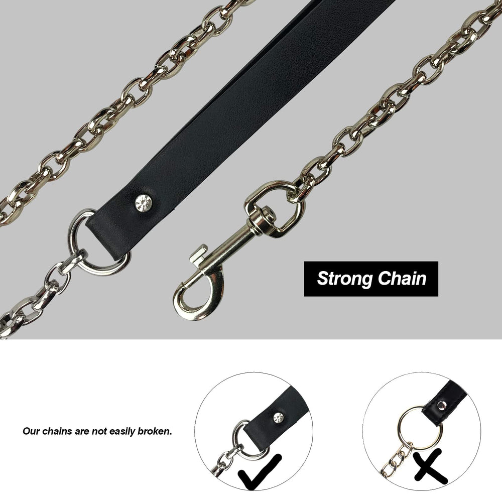 Joymin cadena-leash 360 grados, seguridad y estabilidad en paseos.
