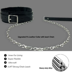 Joymin collar ajustable 33-43 cm, talla versátil para diferentes cuellos.
