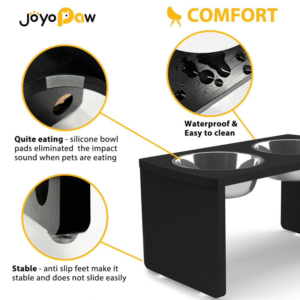 JOYOPAW anilla de silicona anti-ruido que reduce golpes al comer