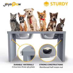 Joyopaw anillo de silicona amortiguador reduce el ruido al comer.