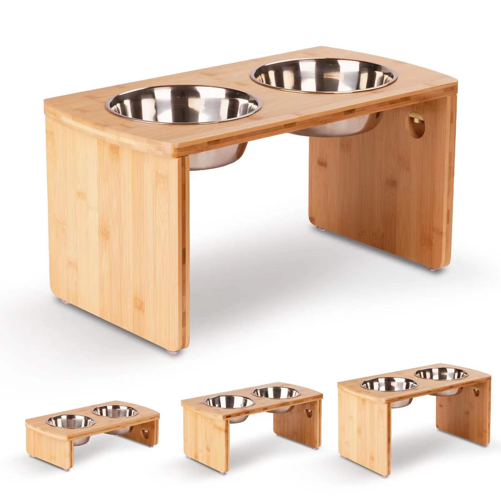 JOYOPAW bandeja-alimentacion-perro-alta-10-pulgadas para comer ergonómicamente