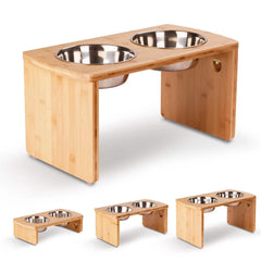 JOYOPAW bandeja-alimentacion-perro-alta-10-pulgadas para comer ergonómicamente