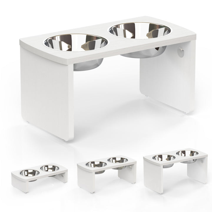 JOYOPAW comedero alzado con base HIPS para perros medianos y grandes