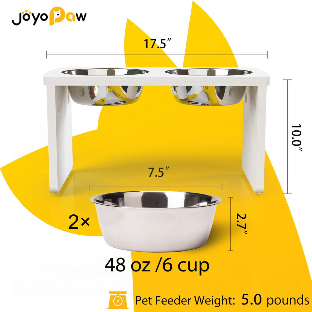 JOYOPAW cuencos inoxidables dobles, fáciles de limpiar