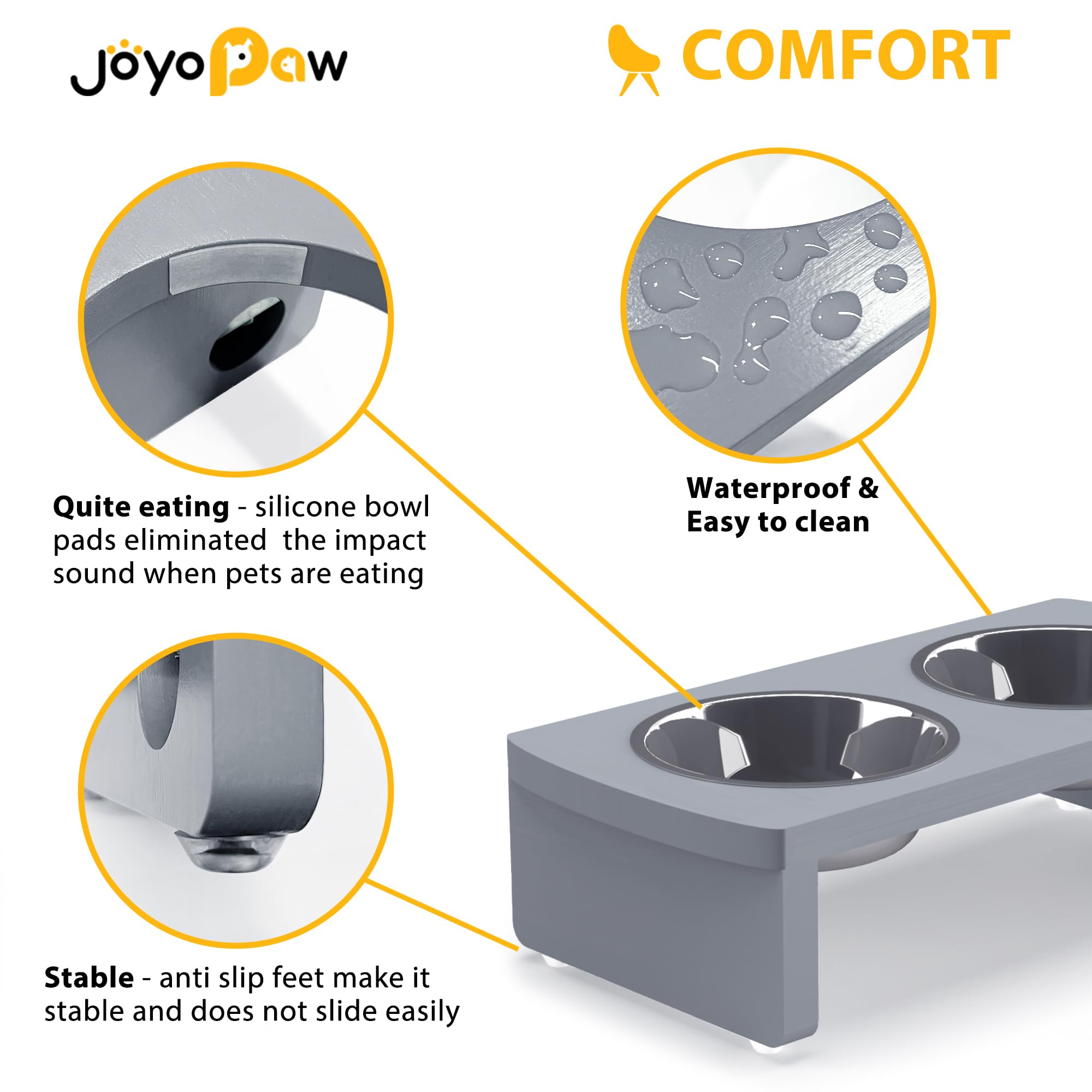 JOYOPAW uso diario para perros pequeños, cómodo y estable.