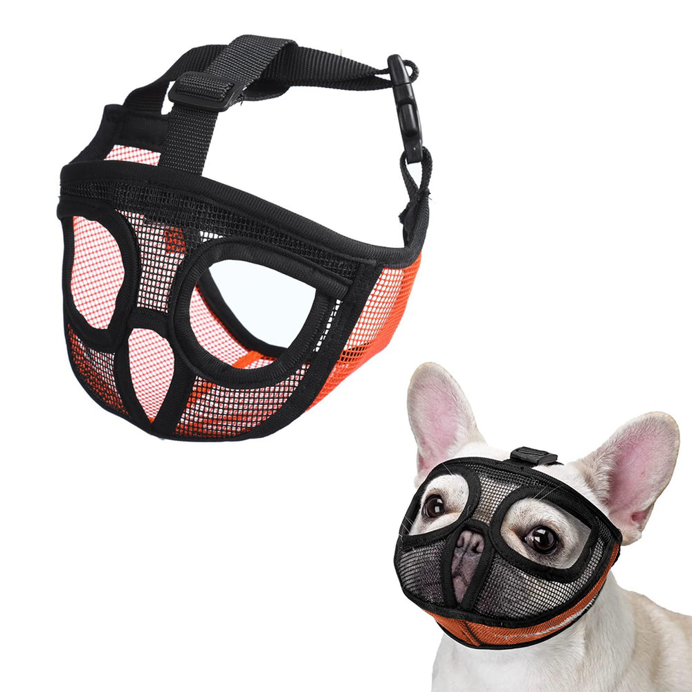 JOYPAWS bozal para perro hocico corto en malla suave, ideal para paseos