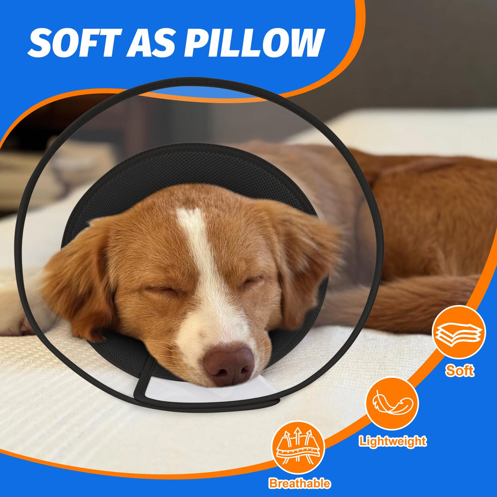 Joypig cono liviano de PVC, disminuye la ansiedad durante la recuperación.