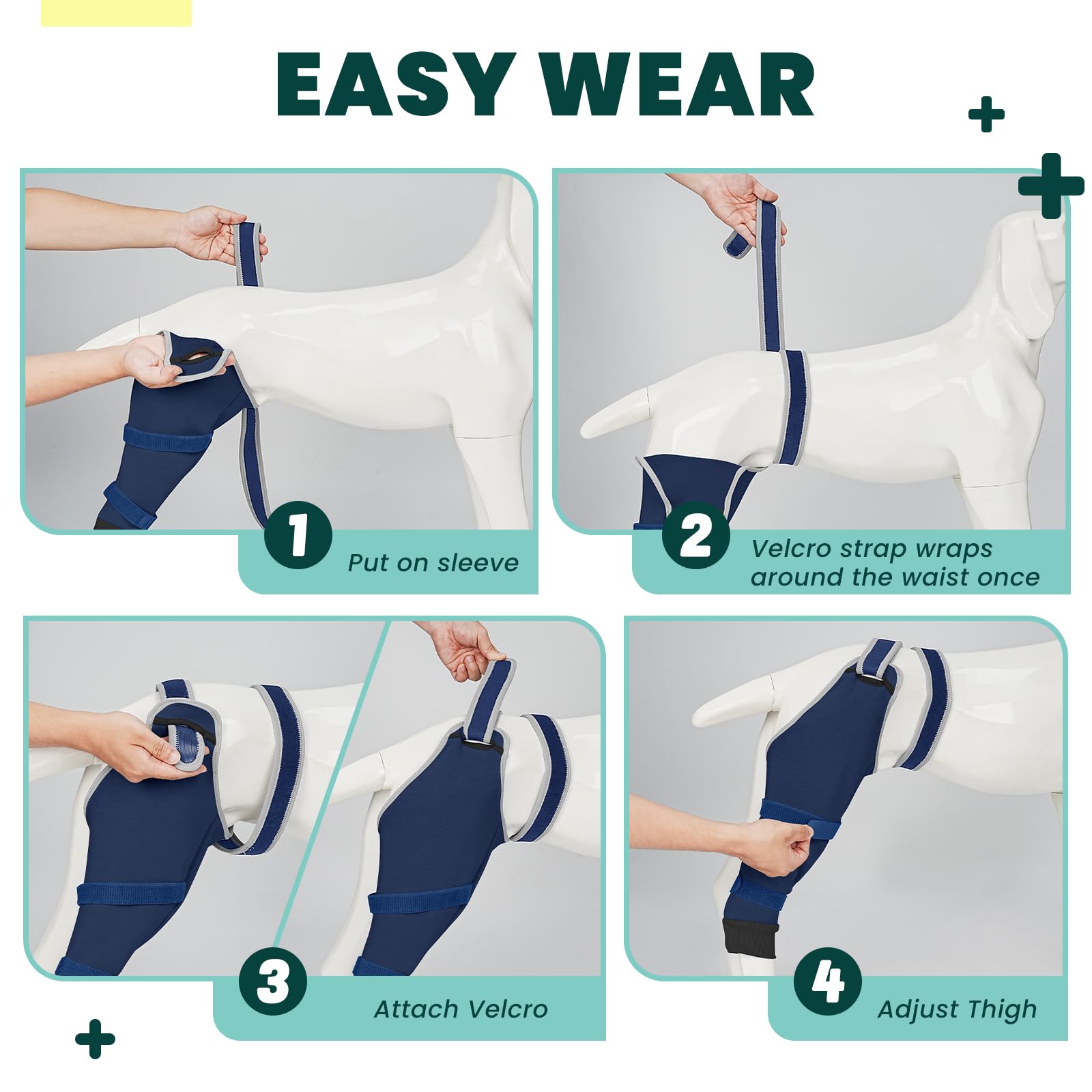 Joypig soporte-plastico incluido ayuda a vestir con facilidad.