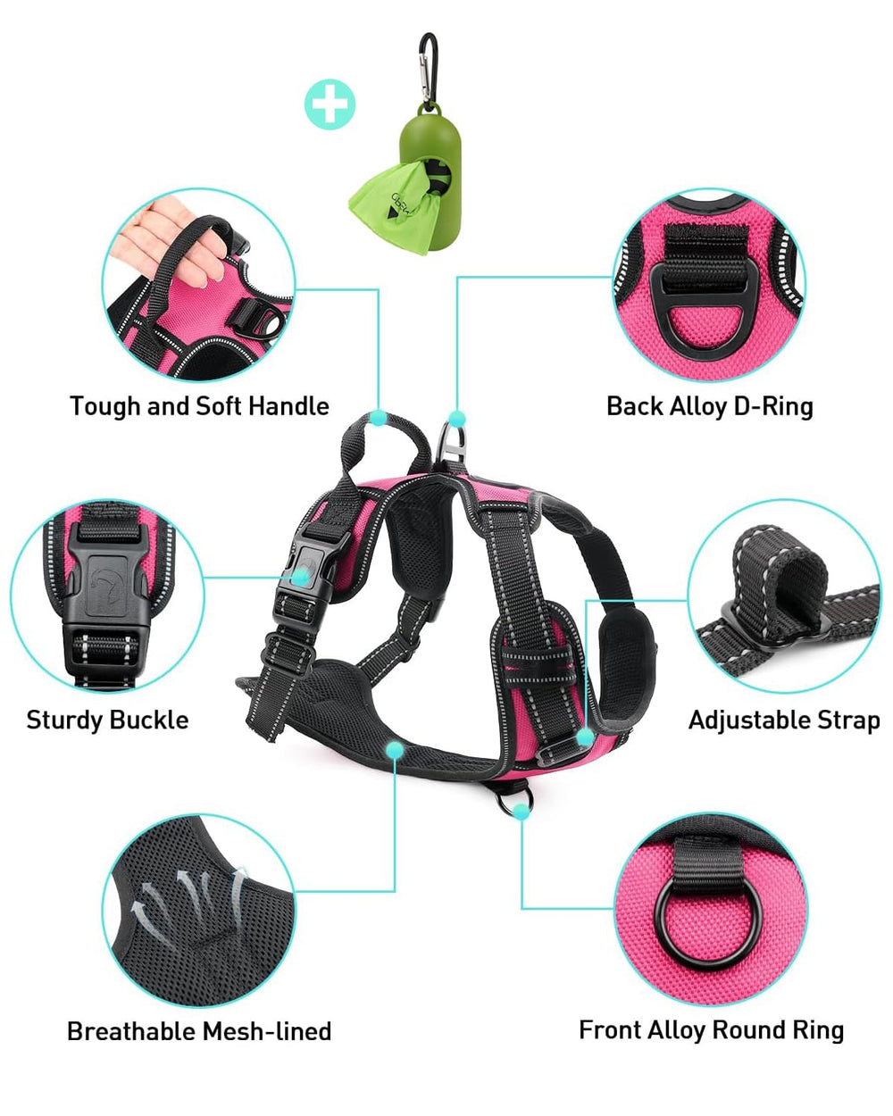 Ideal para paseos diarios, cómodo y seguro.