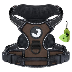 Arnés Joytale para perro mediano con gancho frontal, mejora el control durante paseos.