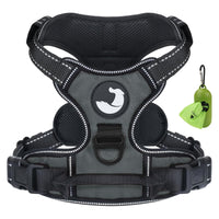 Arnés Joytale sin tirones para perros grandes con gancho frontal para control suave.