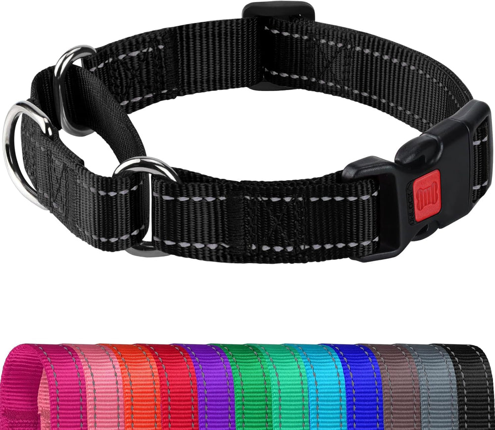 Collar martingala Joytale, vista frontal, ideal para paseos seguros.