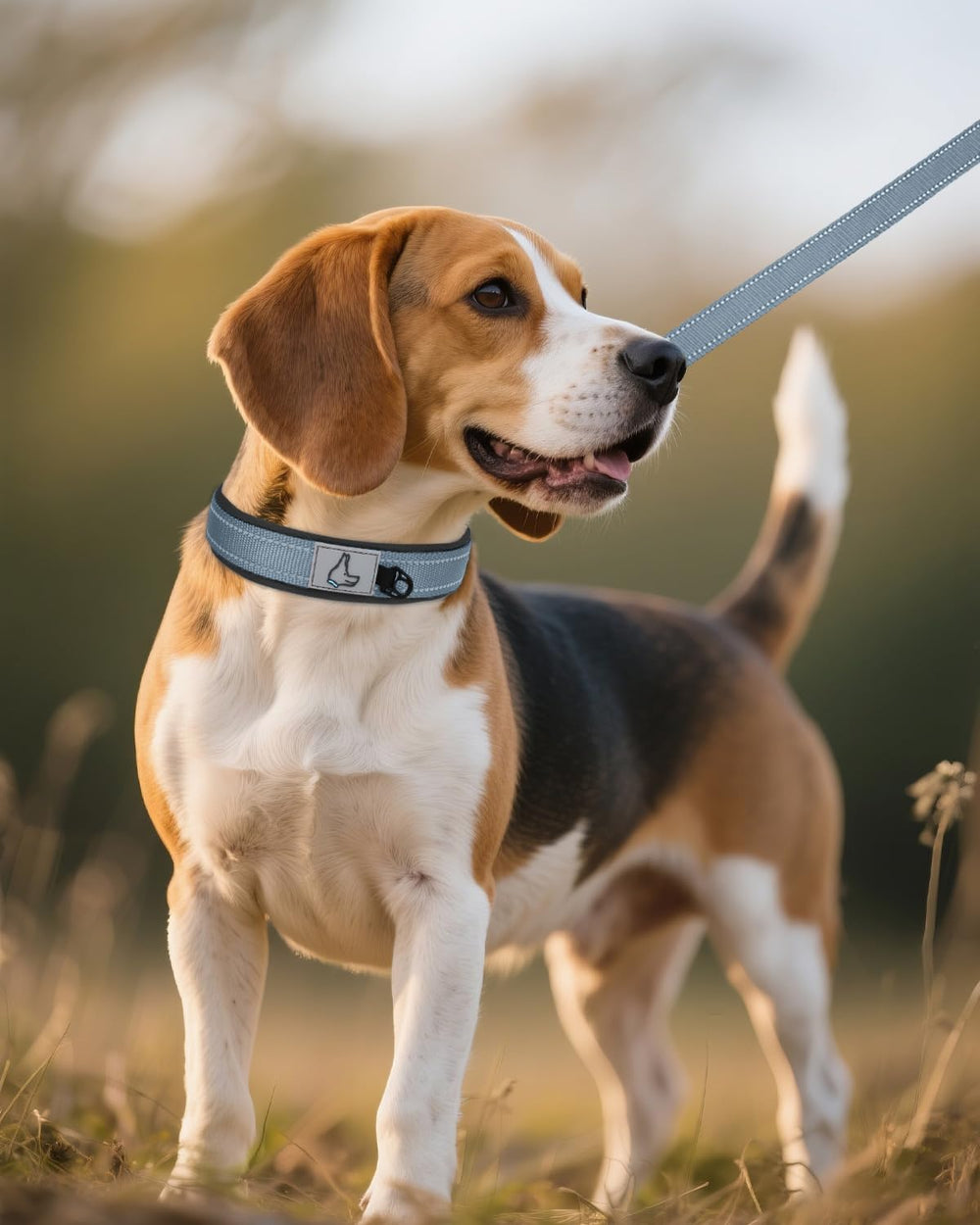 Collar Joytale con etiqueta ID integrada para identificar al perro fácilmente.