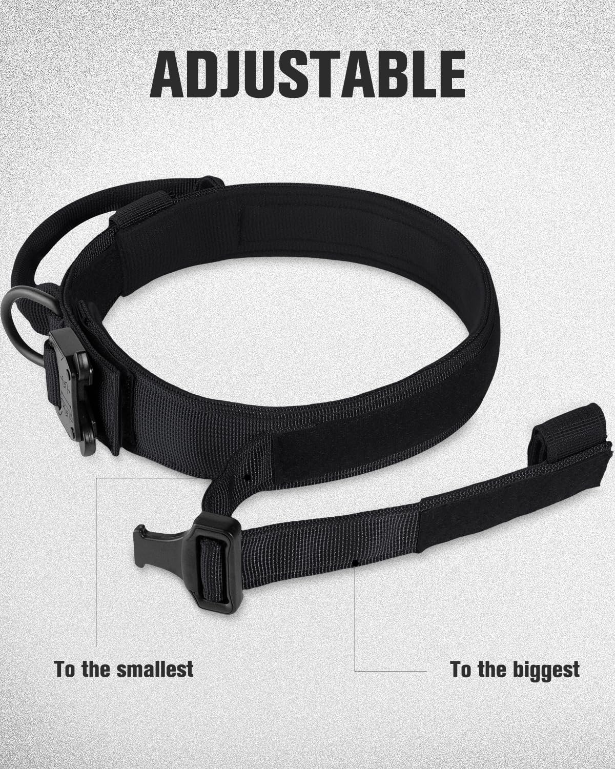 Joytale collar táctico interior-algodón forro suave para comodidad diaria.