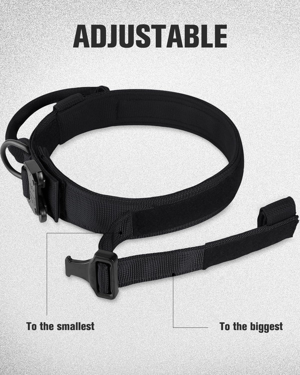 Joytale collar táctico interior-algodón forro suave para comodidad diaria.