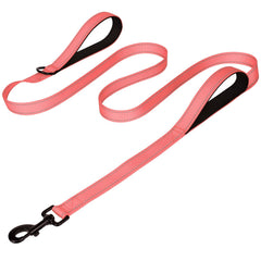 Joytale: correa para perro grande con doble asa para control cercano en paseos.
