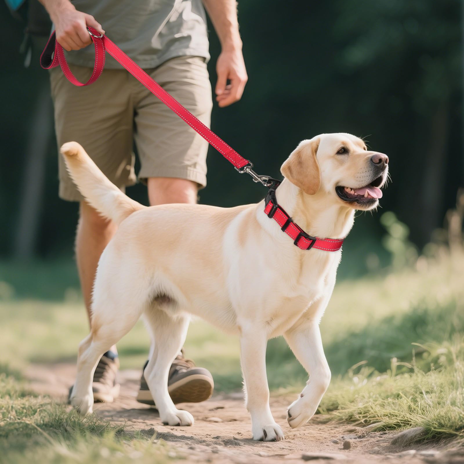 Joytale: correa ajustable para perros grandes, ideal para caminatas