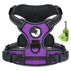 Joytale arnés sin tirón para perro mediano con gancho frontal y control mejorado.