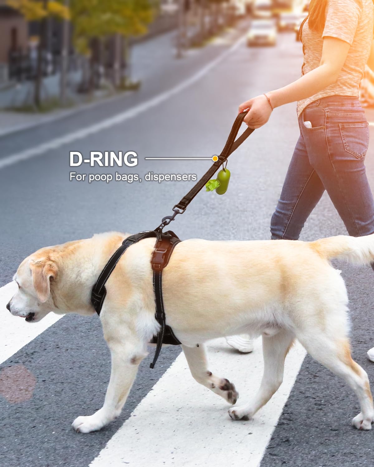Joytale mango ergonómico acolchado para mayor confort en caminatas largas.