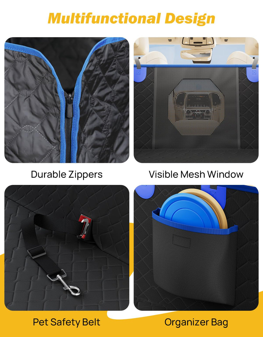 JOYTUTUS: bolsillos de almacenamiento fáciles de usar para accesorios de mascota.
