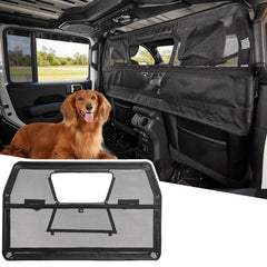 JOYTUTUS barrera para perros en coche de 46 pulgadas para evitar cruces.