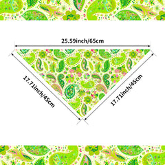 Bandana para perro JpGdn talla mediana con bordes reforzados.