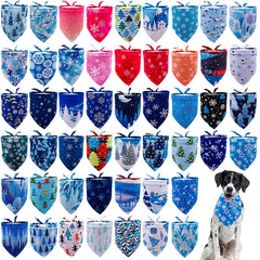 Bandanas JpGdn para perro estilo invierno bosque, ideal para paseos.